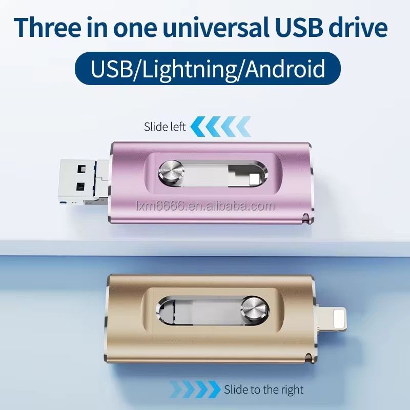 Clé USB mobile 3-en-1